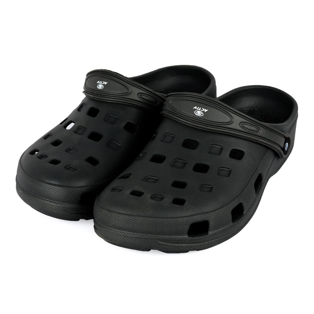 ACTIV CLOGS- BLACK - Activ Abou Alaa