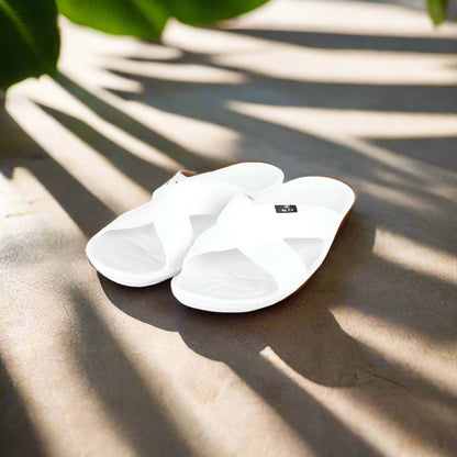 ACTIV SLIDE SLIPPER - WHITE