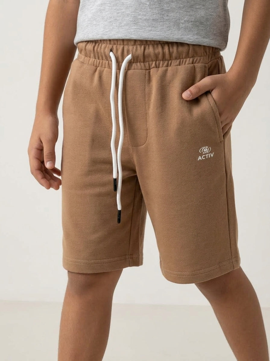 ACTIV BASIC CASUAL SHORT - BEIGE