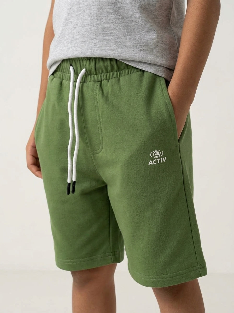 ACTIV BASIC CASUAL SHORT - OLIVE