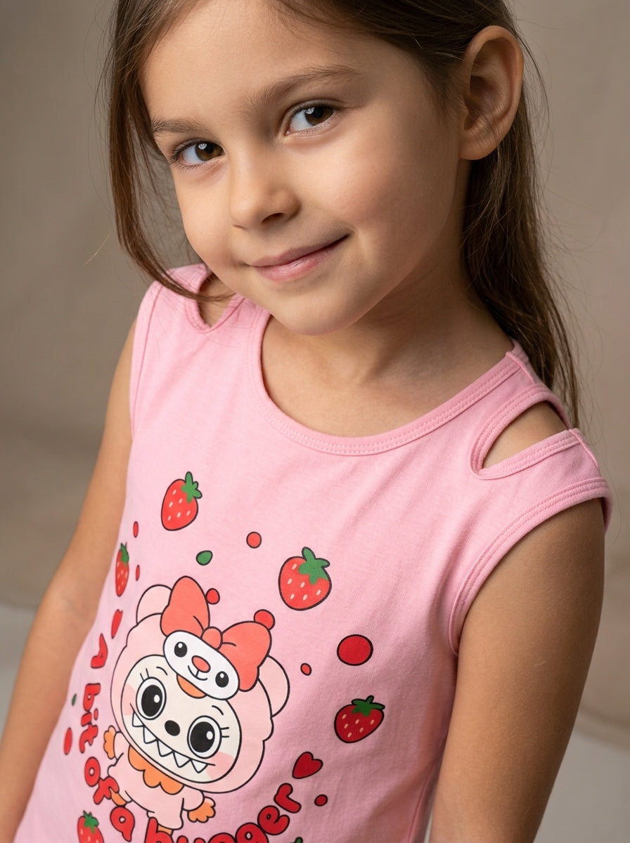 ACTIV GRAPHIC CASUAL TANKTOP - ROSE