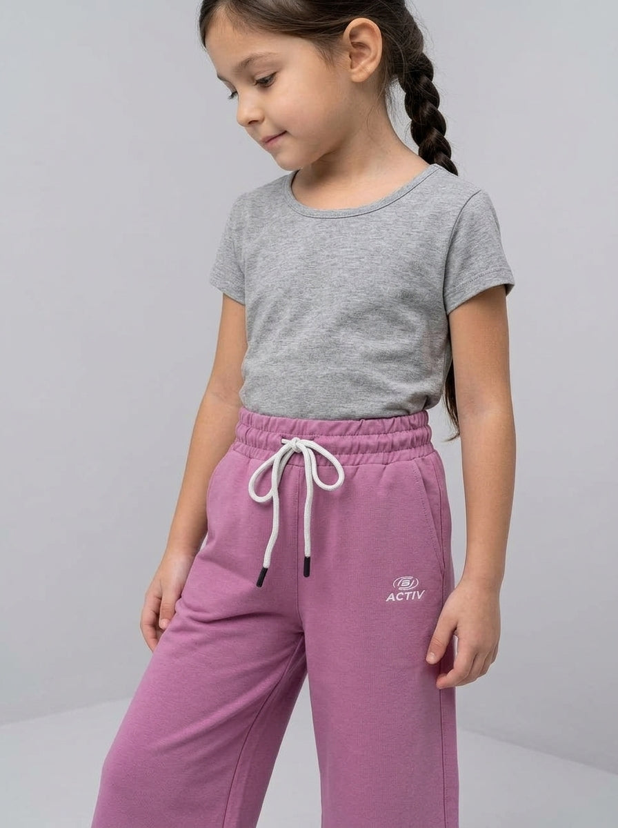 ACTIV BASIC CASUAL SWEATPANTS - LAVENDER