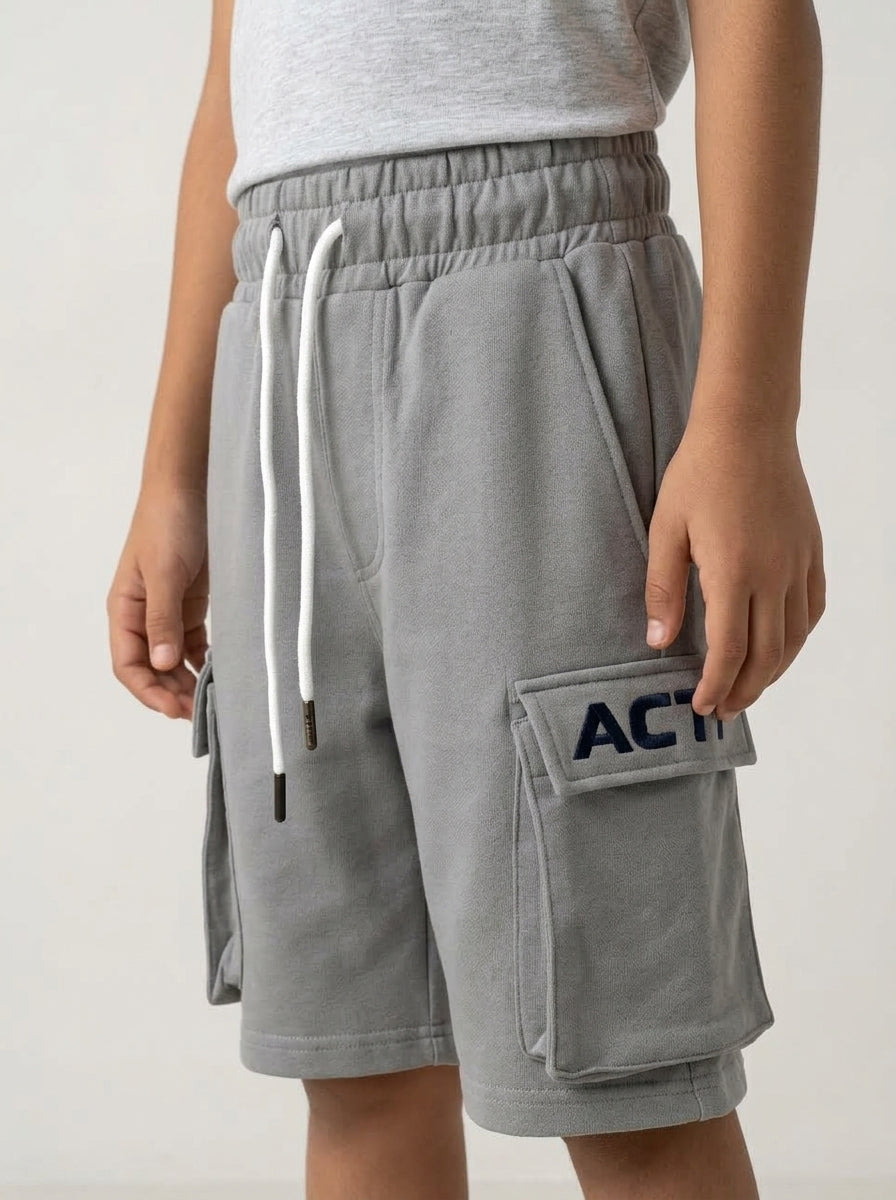 ACTIV BASIC BAGGY SHORT - D.GREY