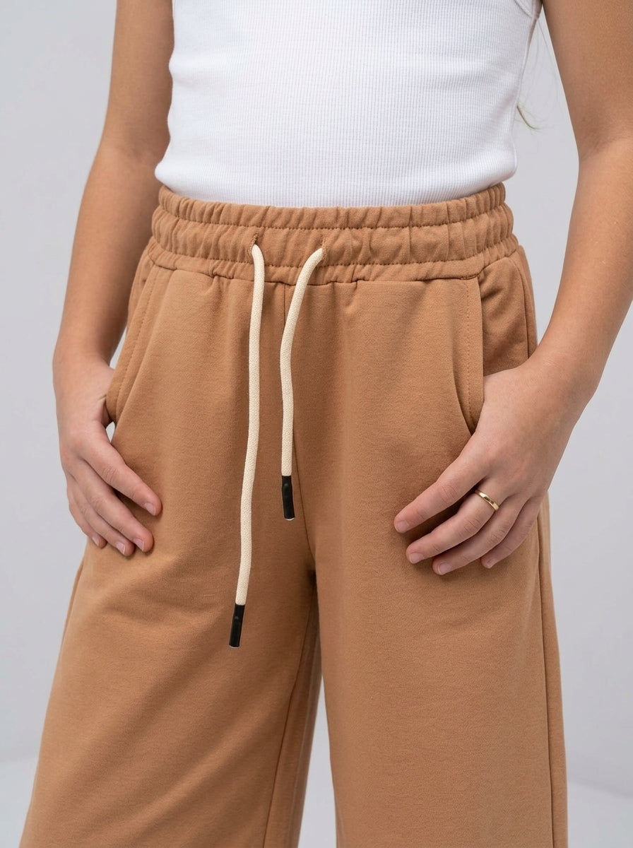 ACTIV BASIC CASUAL SWEATPANTS - BEIGE