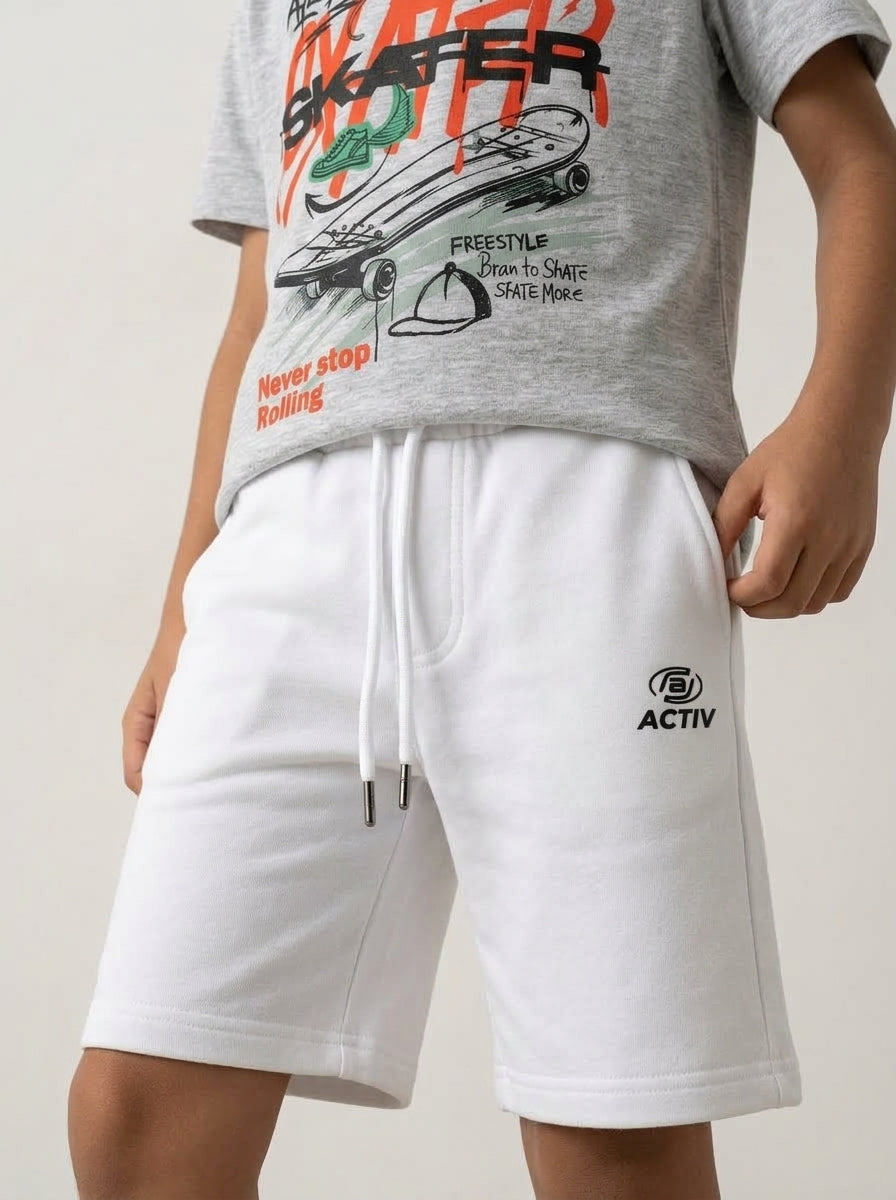ACTIV BASIC CASUAL SHORT - OFFWHITE