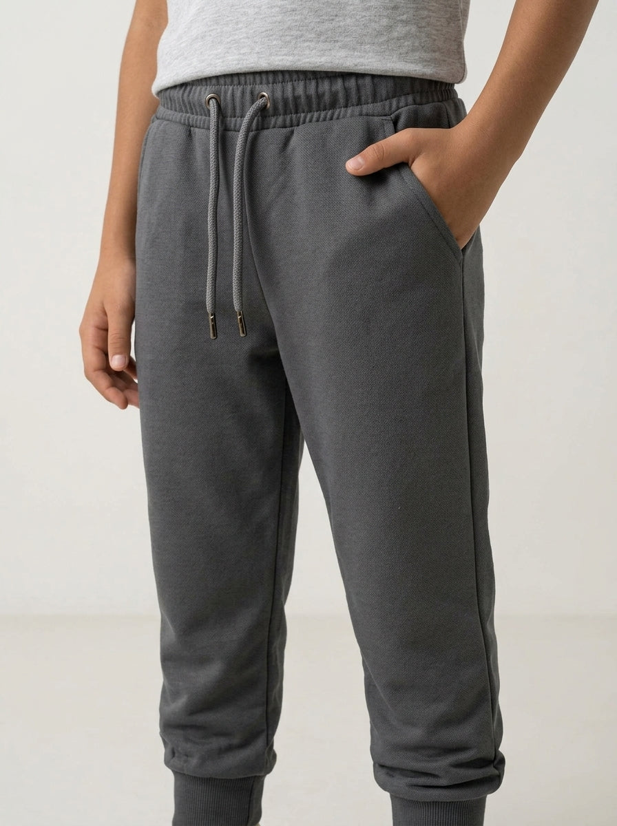 ACTIV BASIC CASUAL SWEATPANTS - GREY