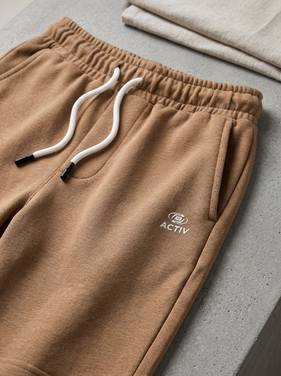 ACTIV BASIC CASUAL SHORT - BEIGE