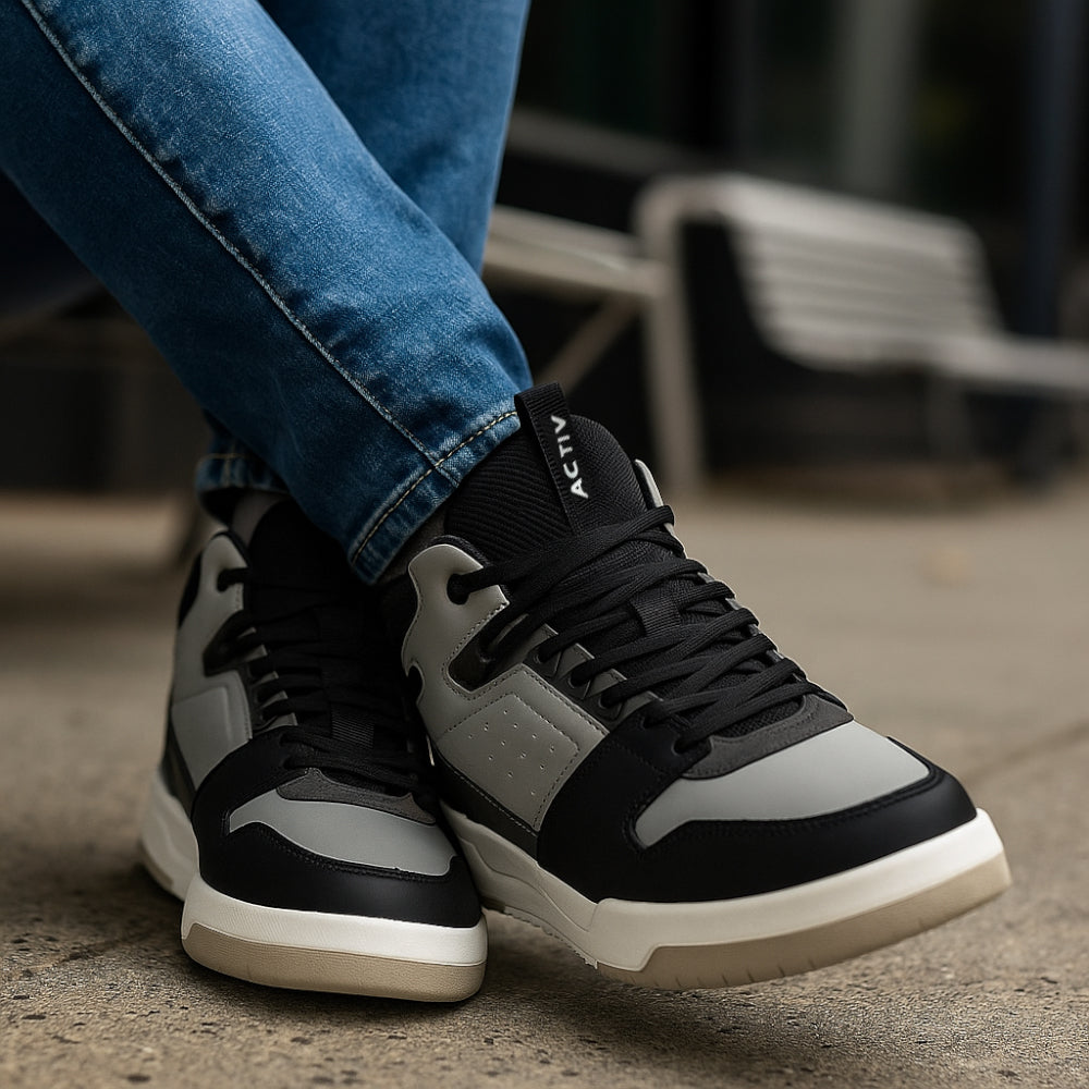 ACTIV AIRFORCE SHOES - BLACK
