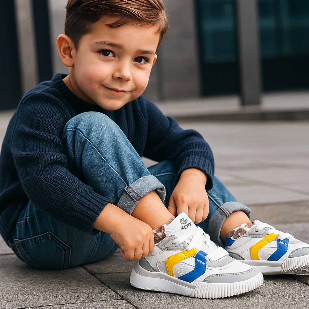 أحذية أزياء أكتيف - أبيض