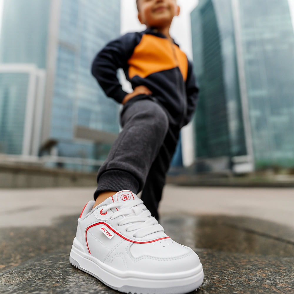 ACTIV FASHION SHOES - White*Red - Activ Abou Alaa