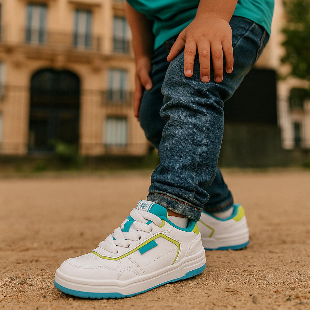 ACTIV FASHION SHOES - White*Blue - Activ Abou Alaa