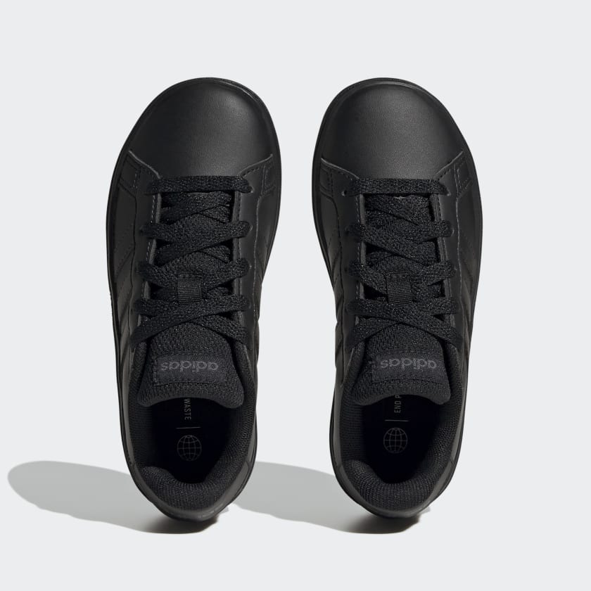 ADIDAS GRAND COURT 2.0 K SHOE - BLACK