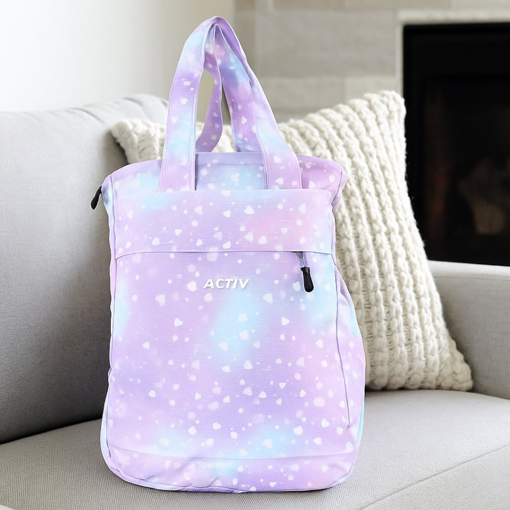 ACTIV CASUAL HANDBAG - PURPLE