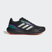 ADIDAS RUNFALCON RUNNING SHOES - Black*Silver*Purple - Activ Abou Alaa
