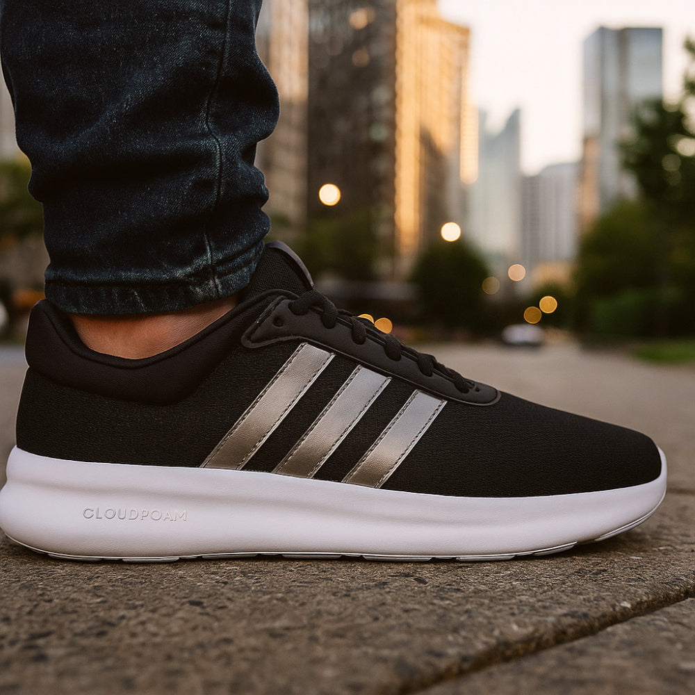 ADIDAS LITE RACER 4.0 SHOES -CBLACK - Activ Abou Alaa