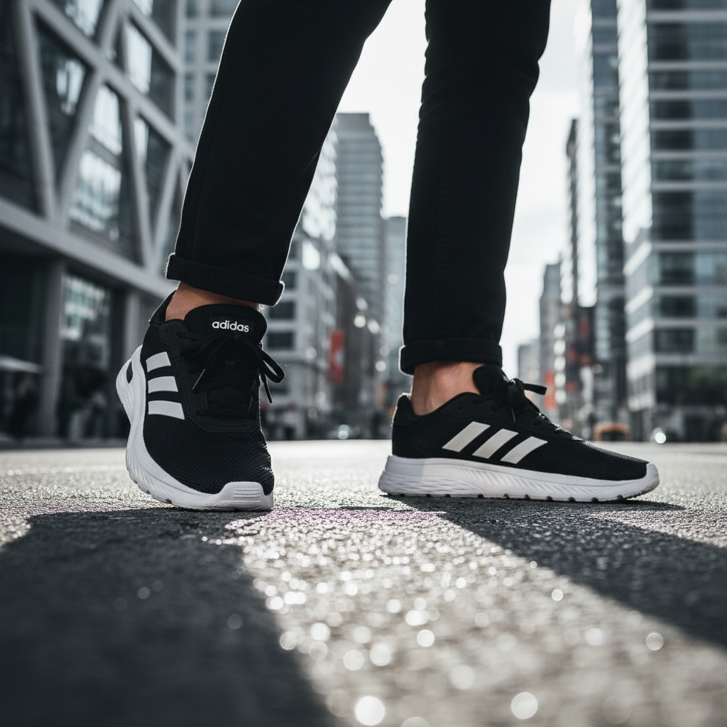 ADIDAS CLOUDFOAM COMFY- CBLACK - Activ Abou Alaa