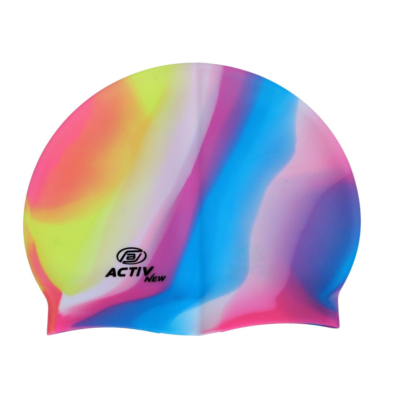 Kids Swimming cap - Yellow mc145 Activ Abou Alaa