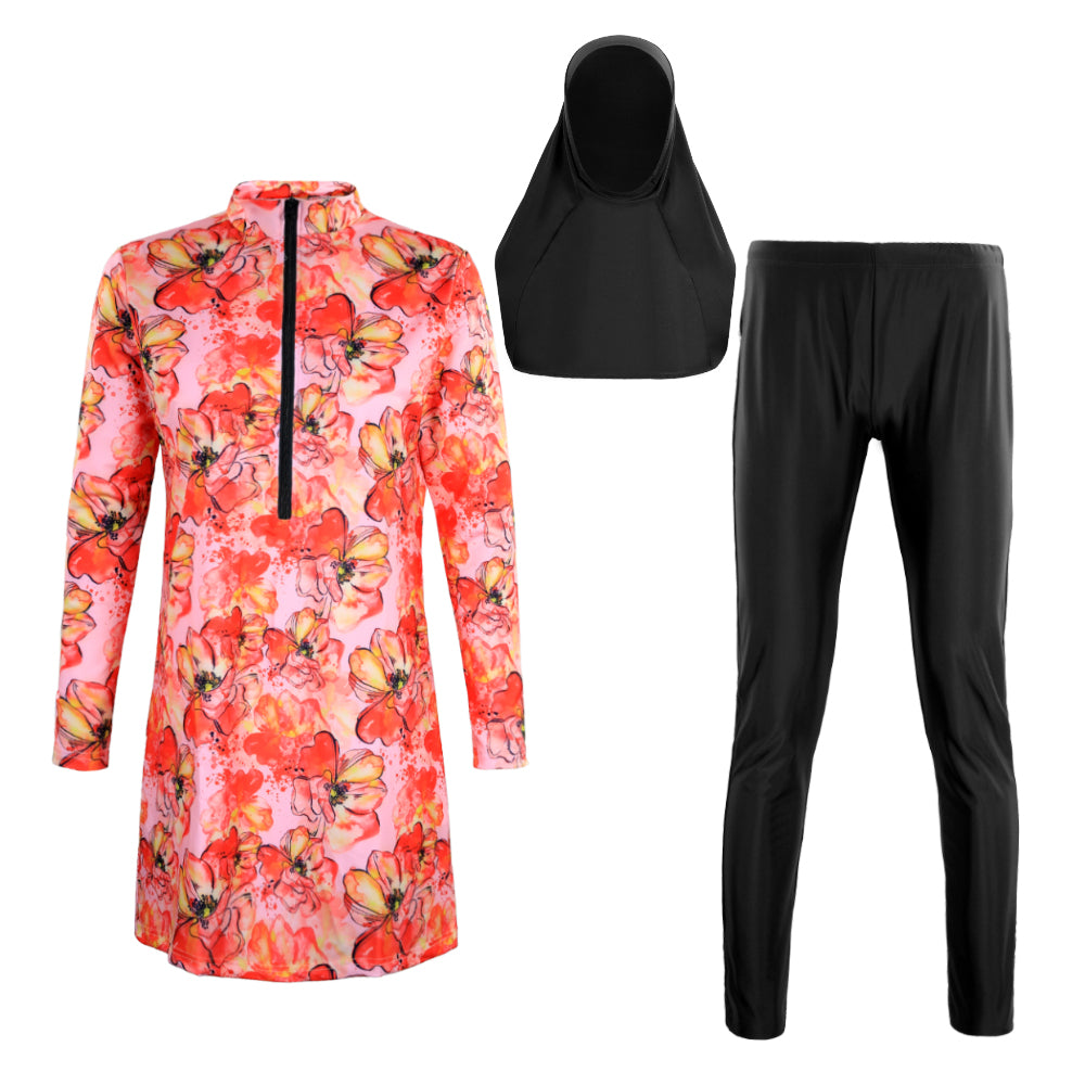 ACTIV F.COVER H.Z BURKINI*3 - ORANGE