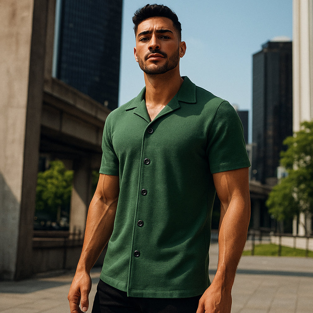 ACTIV EMP H.S OVERSHIRT - OLIVE - Activ Abou Alaa