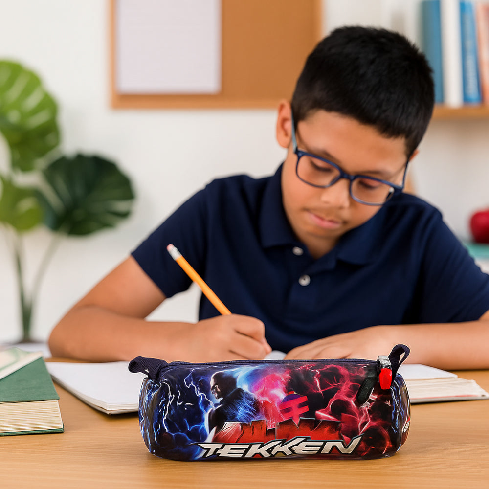 TEKKEN PENCIL-CASE - RED