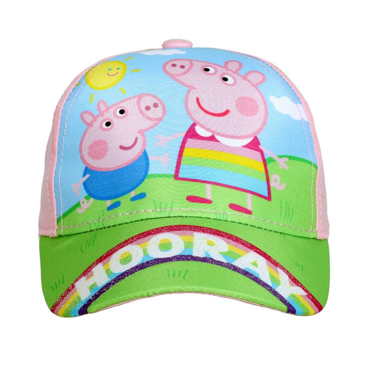 PEPPA PIG GIRL'S VELCRO CAP - PINK CAP22-C01 Activ Abou Alaa