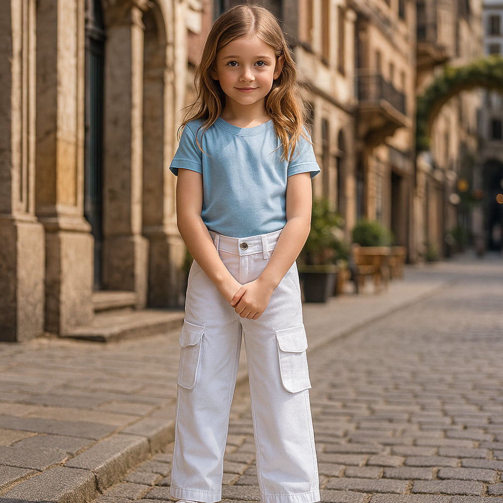 ACTIV JEANS PANTS - WHITE