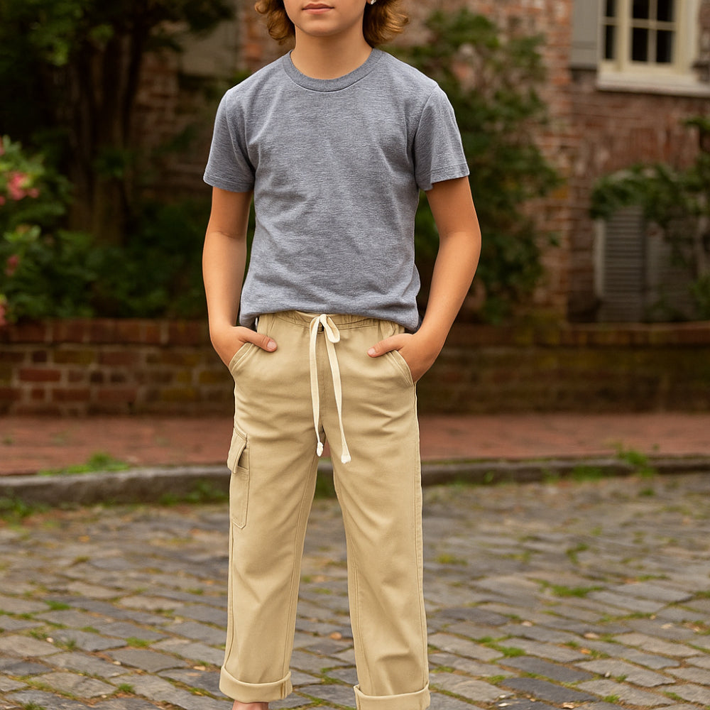 ACTIV JEANS PANTS - BEIGE