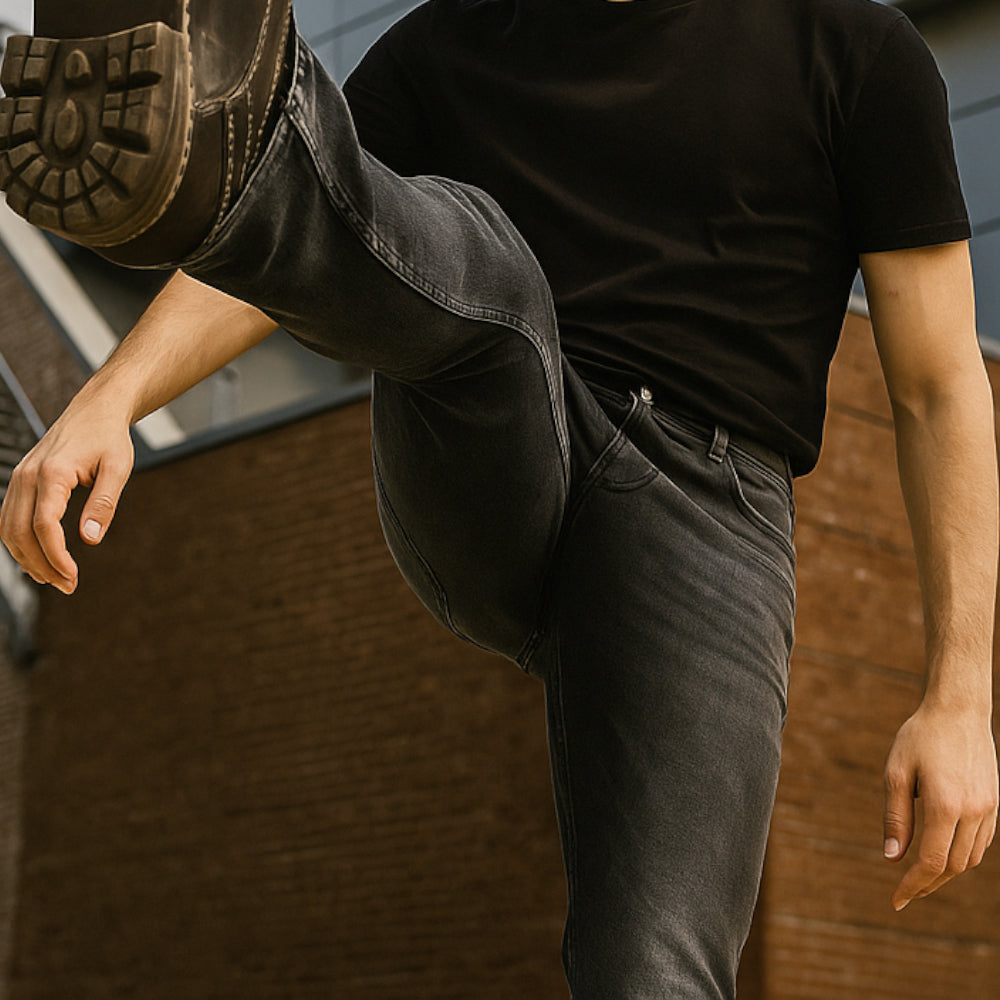 ACTIV JEANS PANTS - D.GREY - Activ Abou Alaa