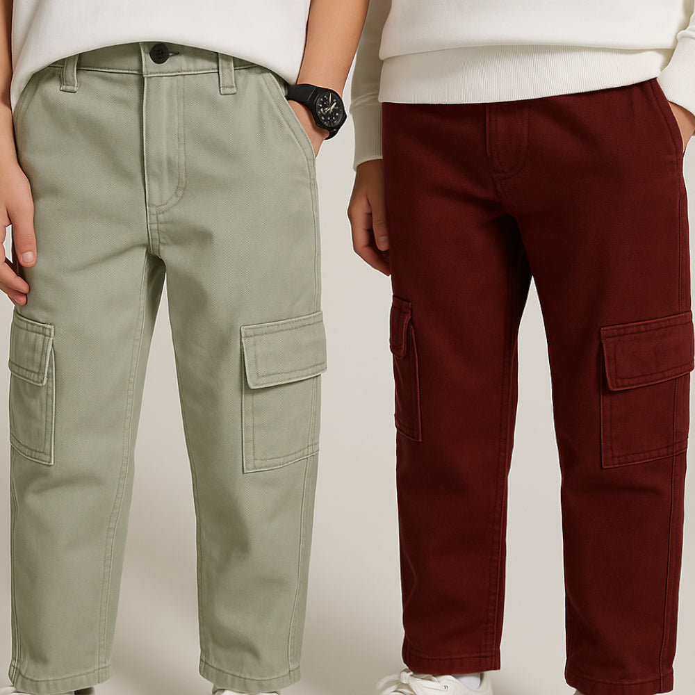 ACTIV GABARDINE CARGO PANTS - COLORS
