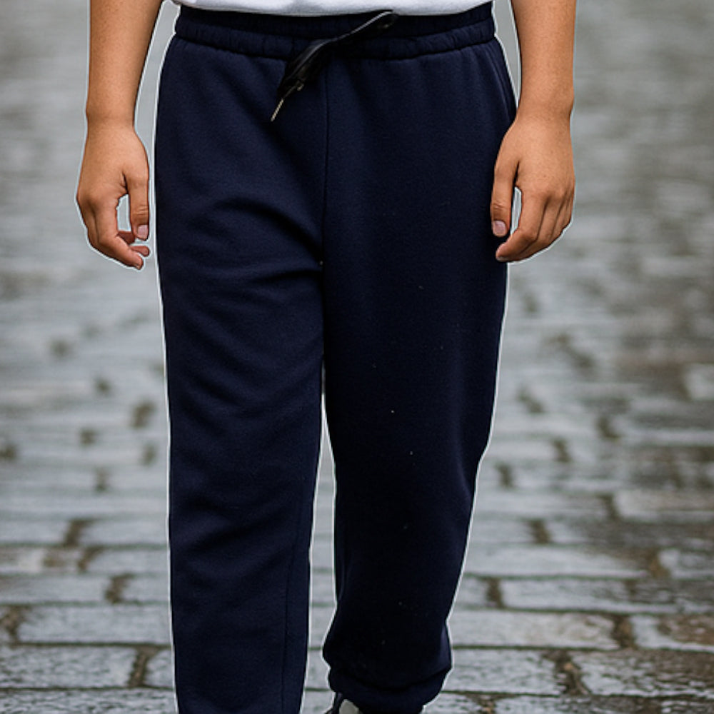 ACTIV BASIC CASUAL SWEATPANTS - NAVY