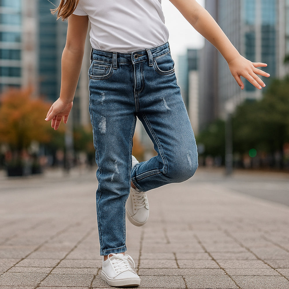 ACTIV JEANS PANTS - BLUE - Activ Abou Alaa