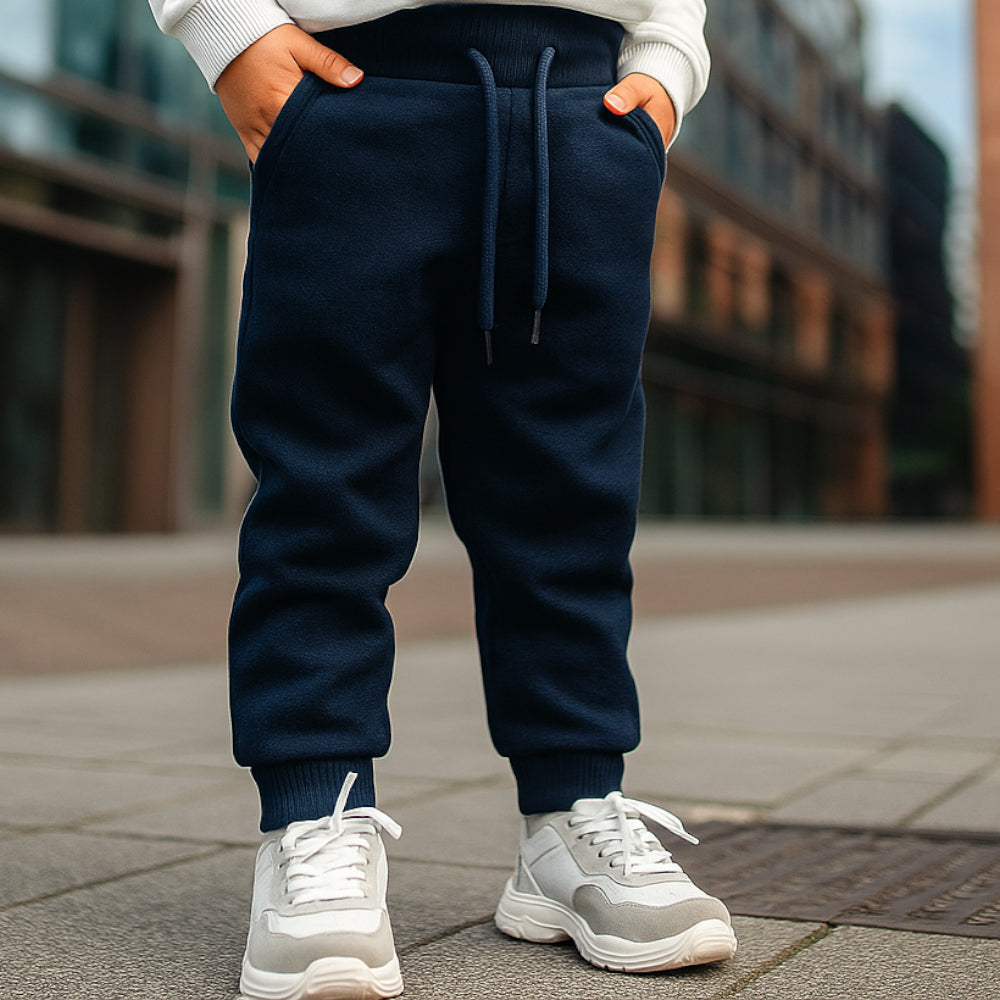 ACTIV BASIC SCHOOL SWEATPANTS - NAVY