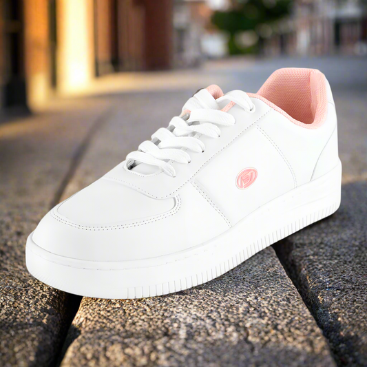 ACTIV LIFE STYEL SHOES - WHITE * BINK