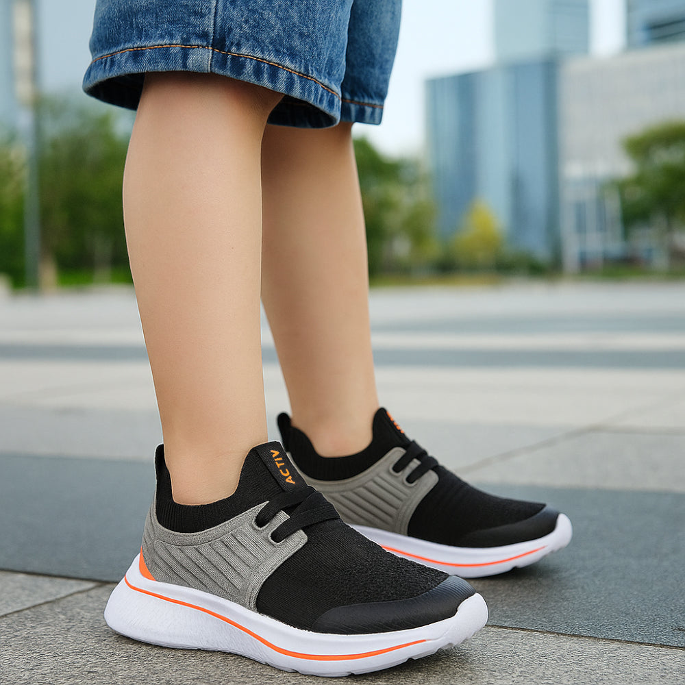 ACTIV RUNNING SHOES - BLACK - Activ Abou Alaa