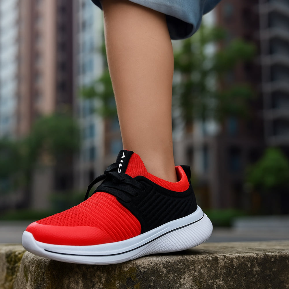 حذاء الجري أكتيف - أحمر