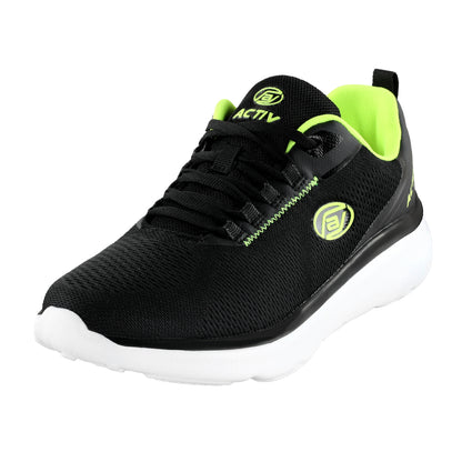 ACTIV RUNNING SHOES- BLACK