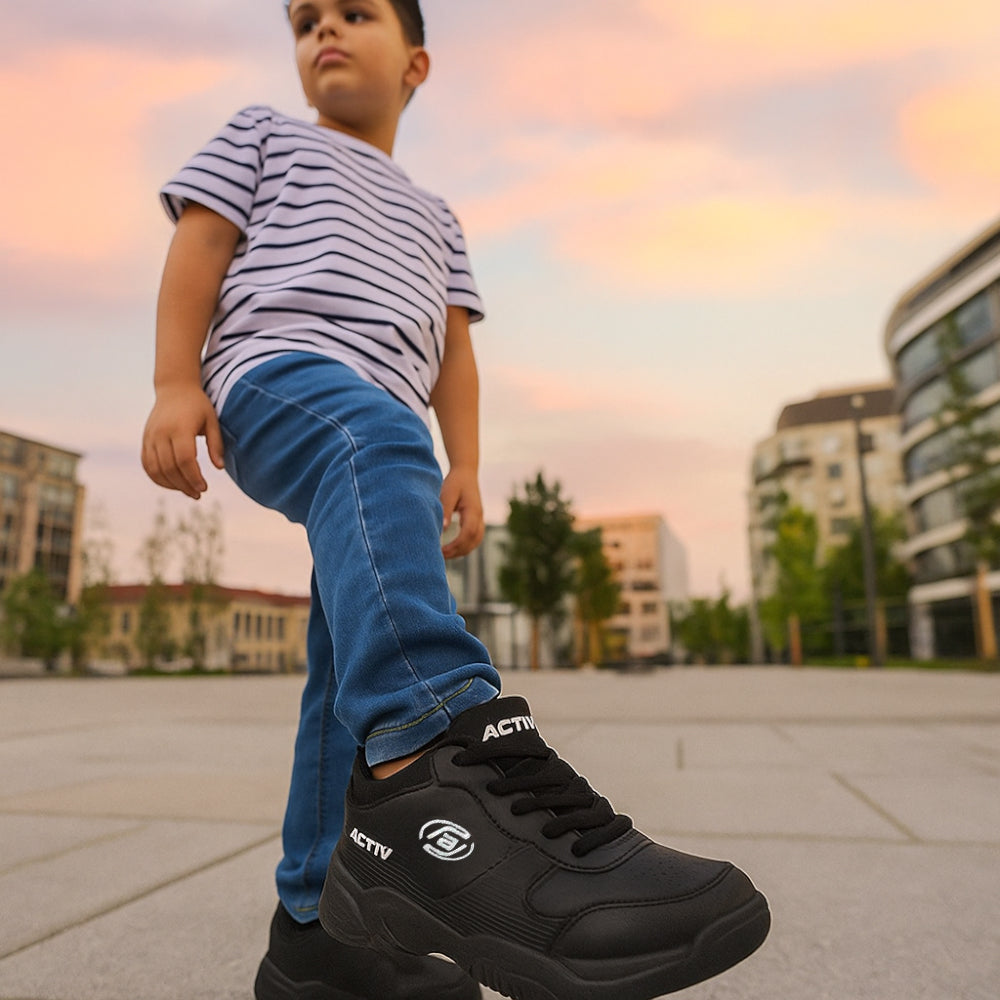 حذاء الجري أكتيف - أسود