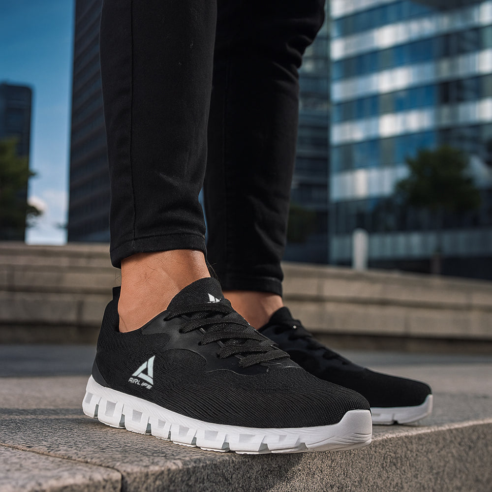 AIRLIFE SPORT SHOES - BLACK