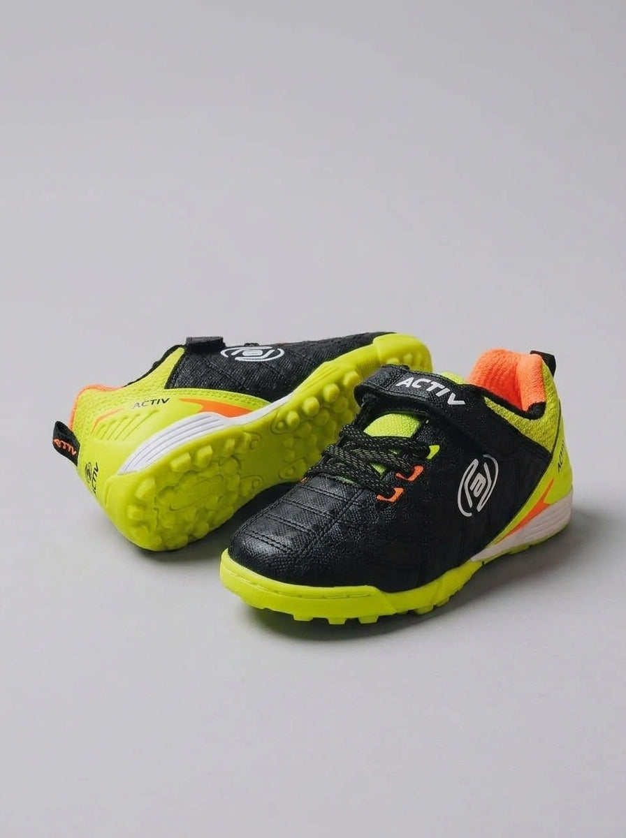 ACTIV SOCCER TRF SHOES - BLACK