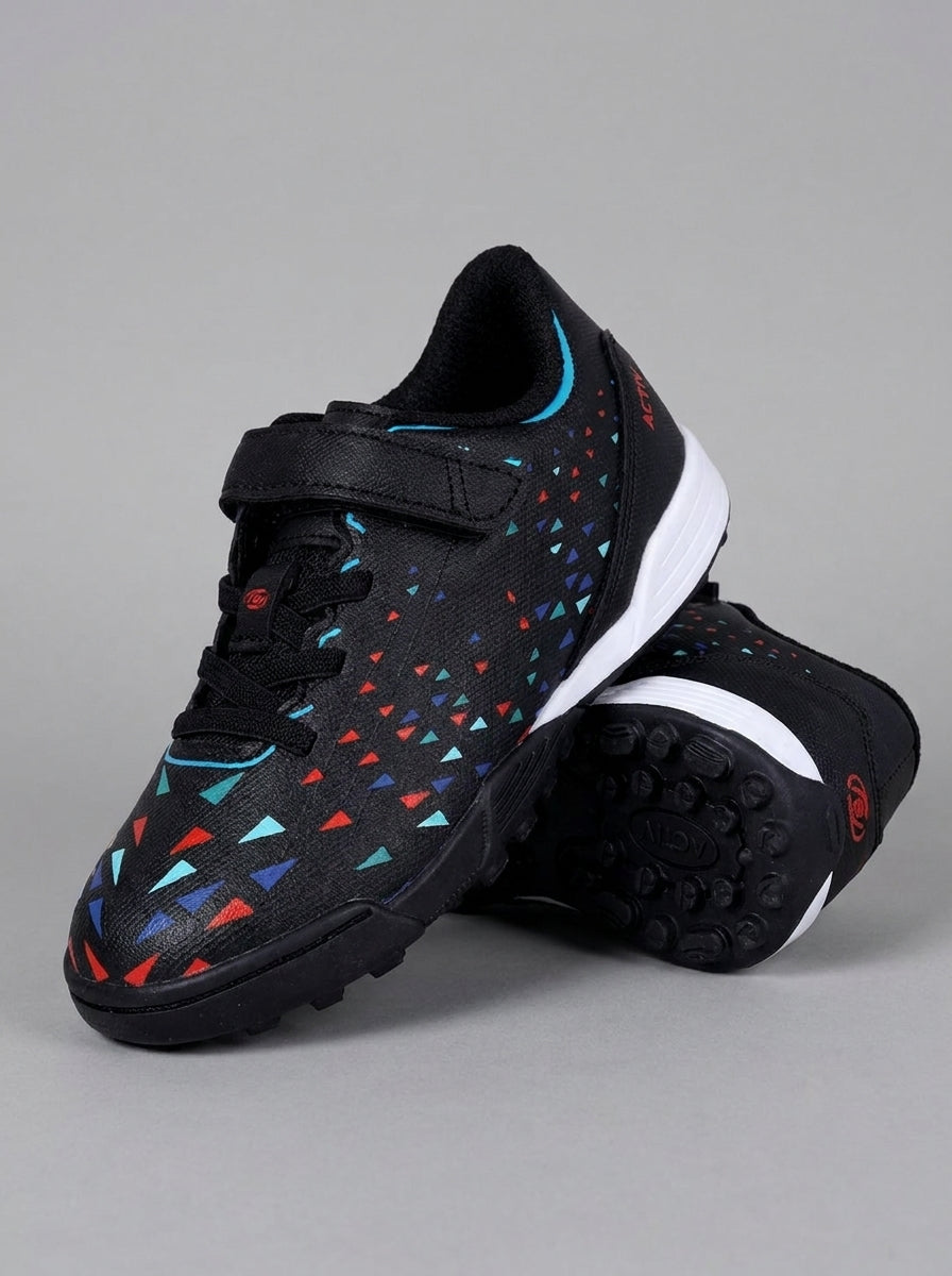 ACTIV SOCCER TRF SHOES - BLACK