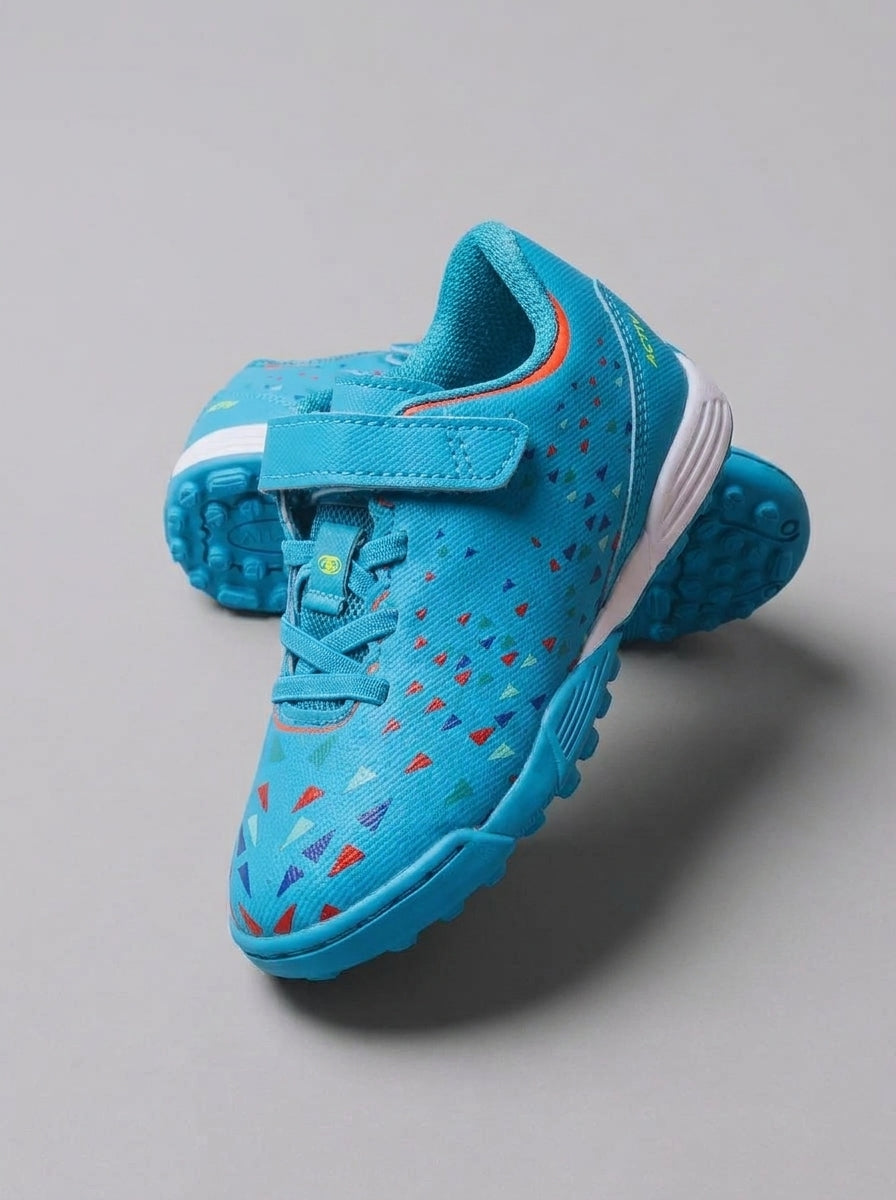 ACTIV SOCCER TRF SHOES - AQUA
