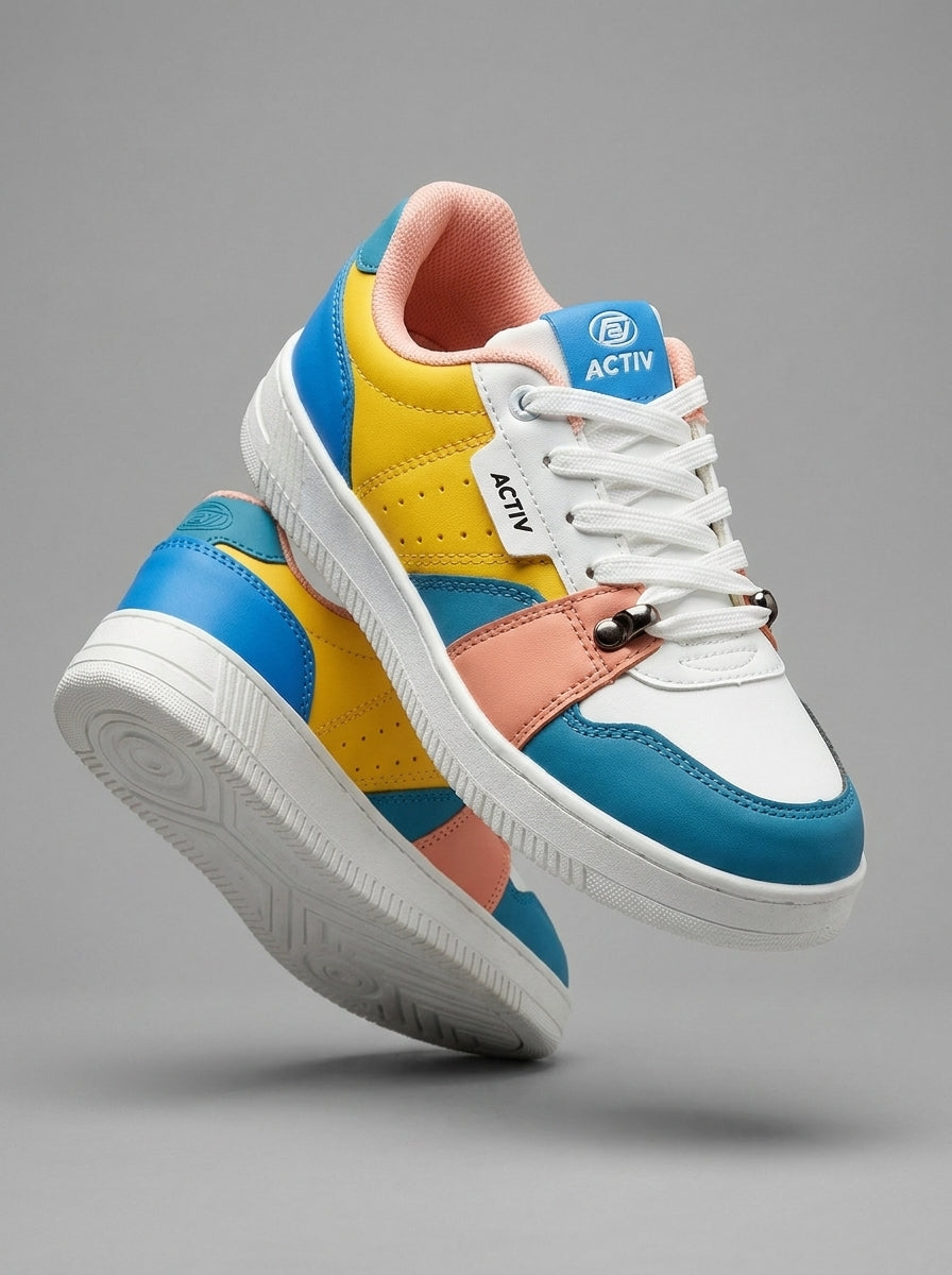ACTIV AIRFORCE SHOES - YELLOW