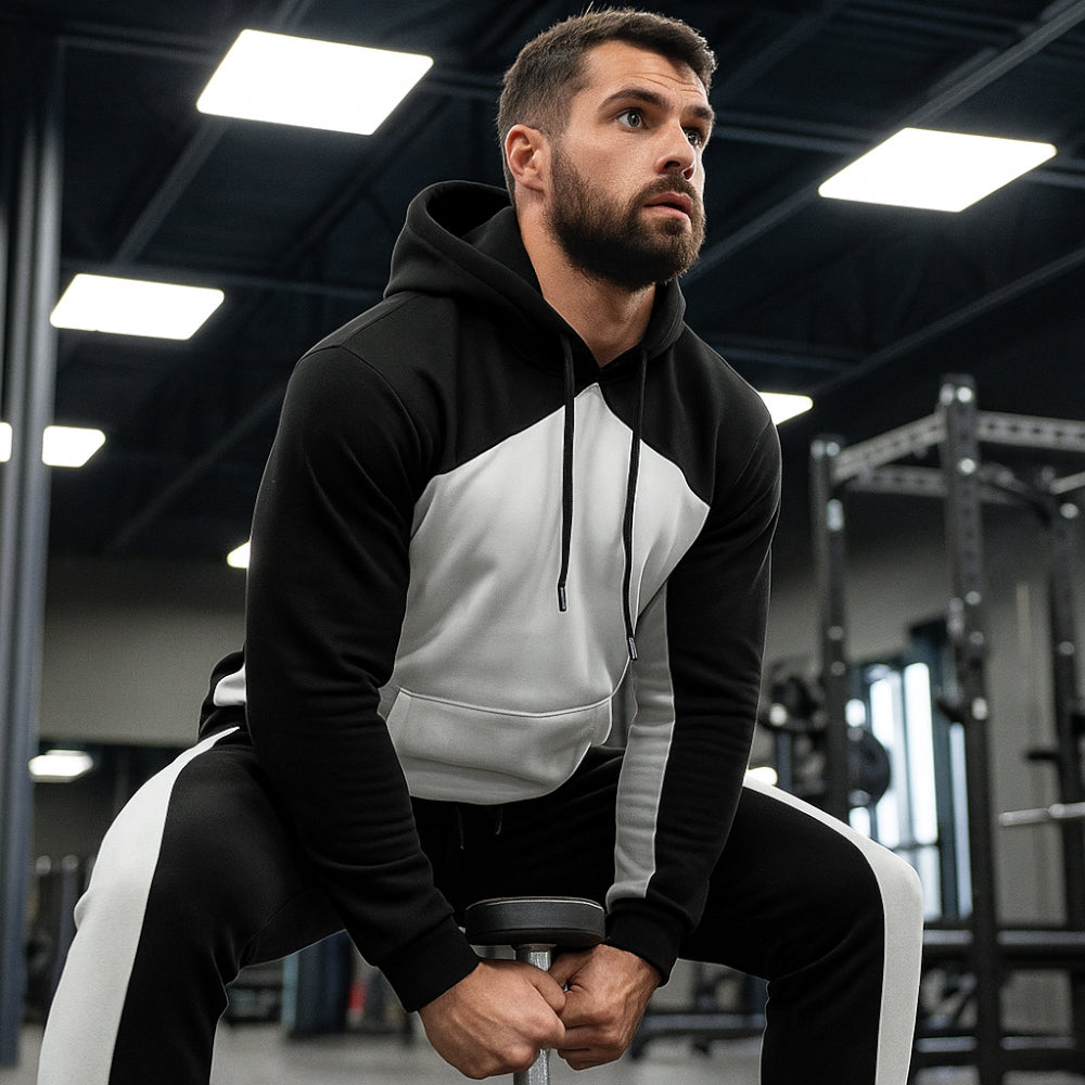 ACTIV CROW CASUAL SET - BLACK - Activ Abou Alaa