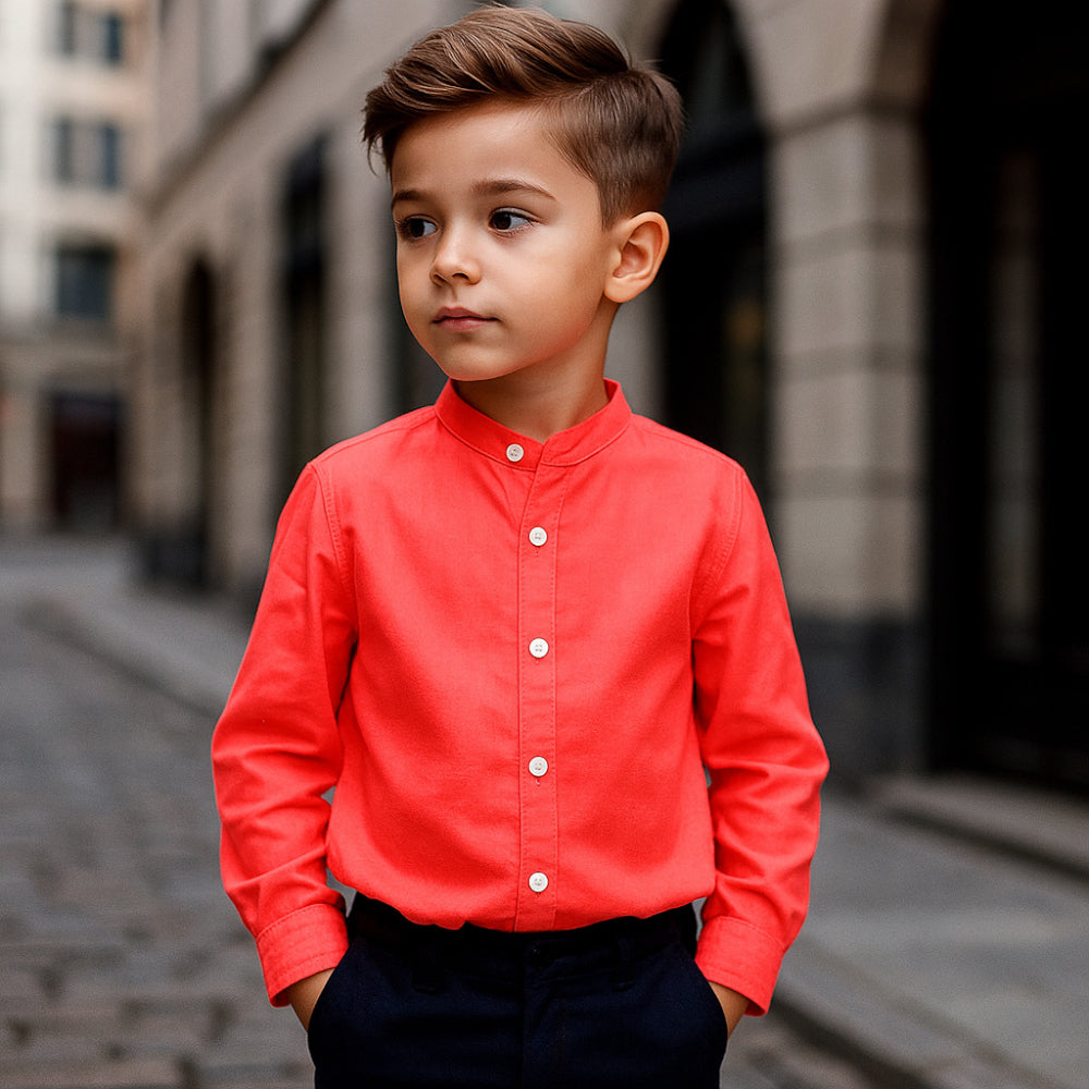 ACTIV BASIC L.S SHIRT - MELON - Activ Abou Alaa