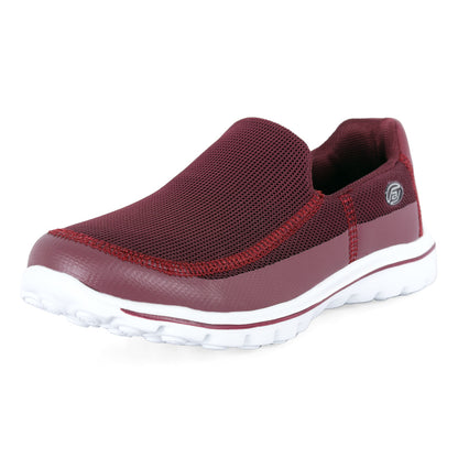 ACTIV SKECHERS SHOES - BURGUNDY