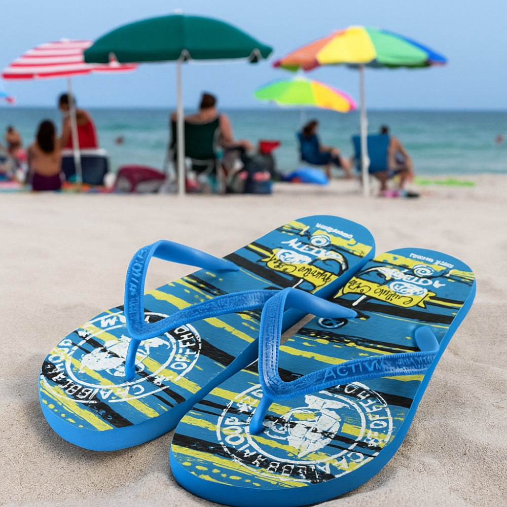 ACTIV FLIP FLOP SLIPPER - BLUE