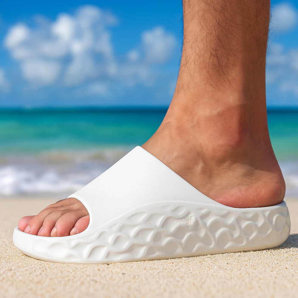 AIRLIFE MARSHEMLLO SLIPPER - WHITE