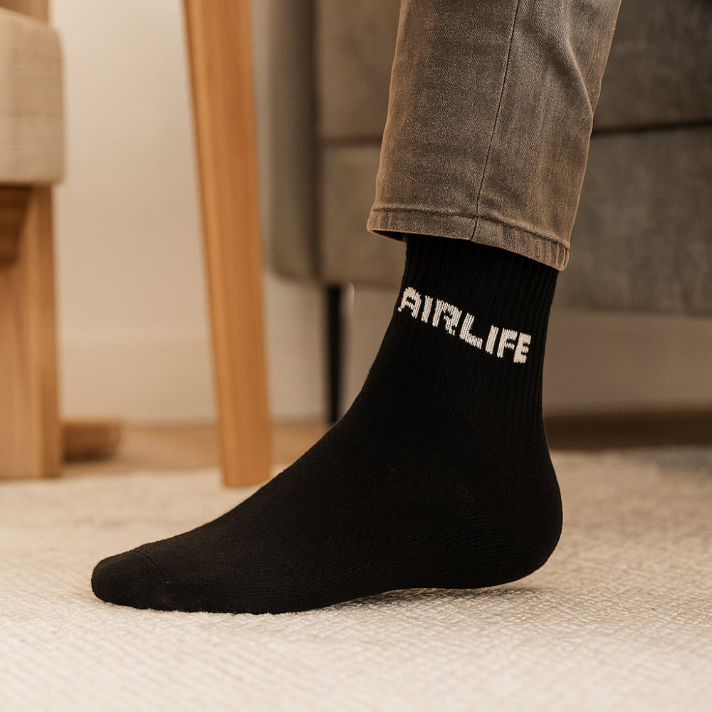 جوارب الكاحل من AIRLIFE - باللون الأسود