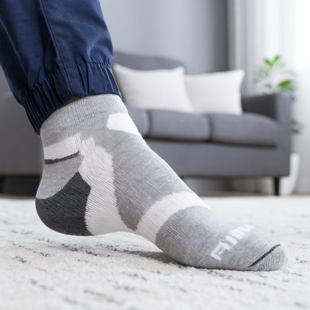 AIRLIFE ANKLE SOCKS - GRAY