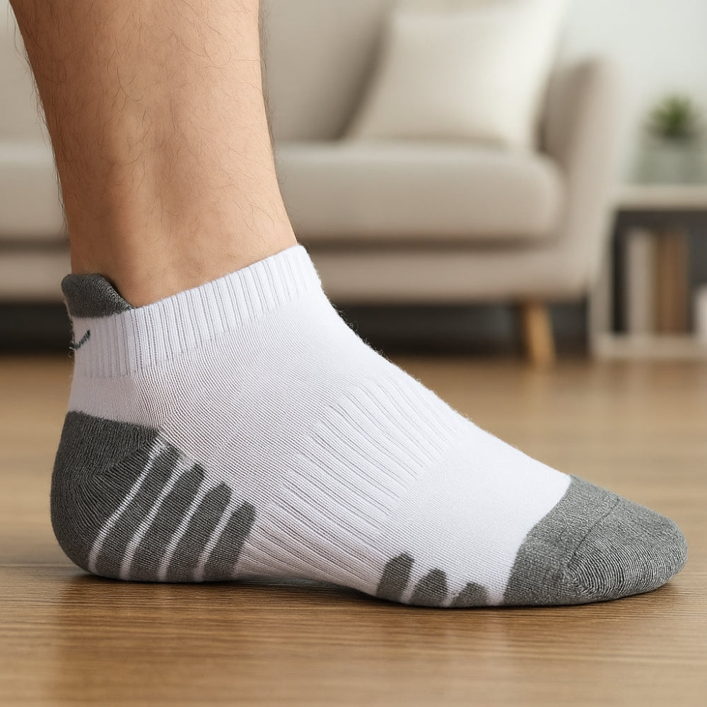 ACTIV SOFT ANKLE SOCKS-P*3 - WHITE